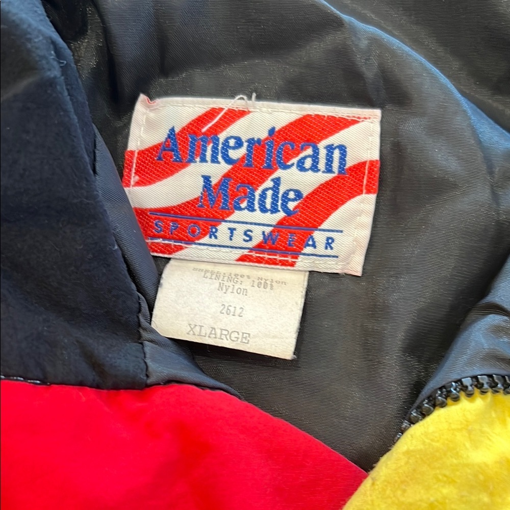 American Made Sportswear Mac Tools Racing Jacket Men’s XL Red Black - Picture 4 of 11